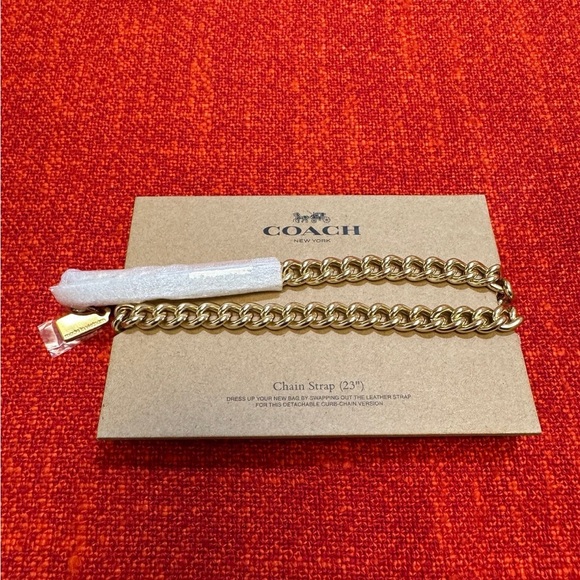 ❤️❤️❤️NWT Coach shoulder bag chain strap (23")❤️❤️❤️ - Picture 5 of 8